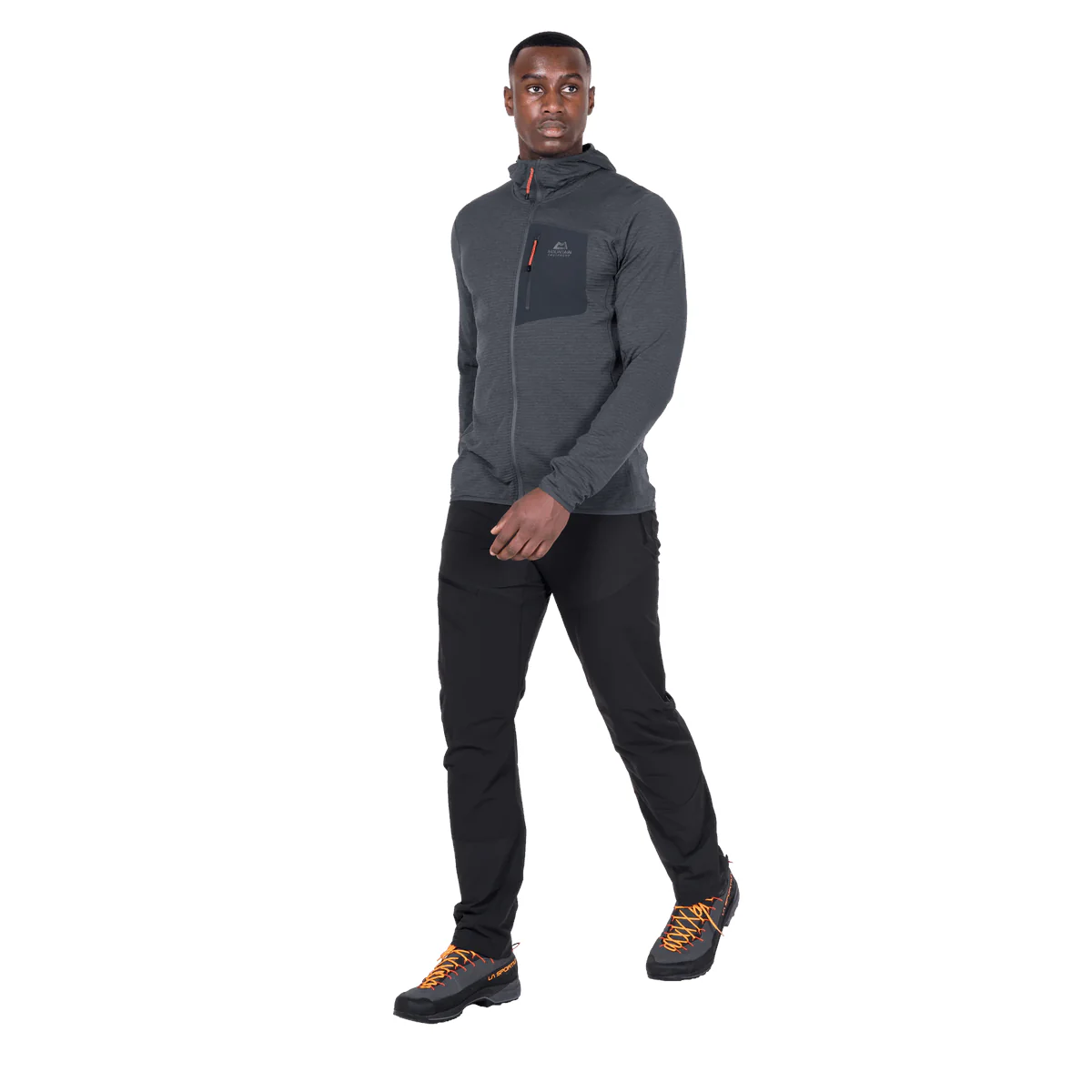 Men's Lumiko Hooded Fleece Jacket - Grey - Image 7