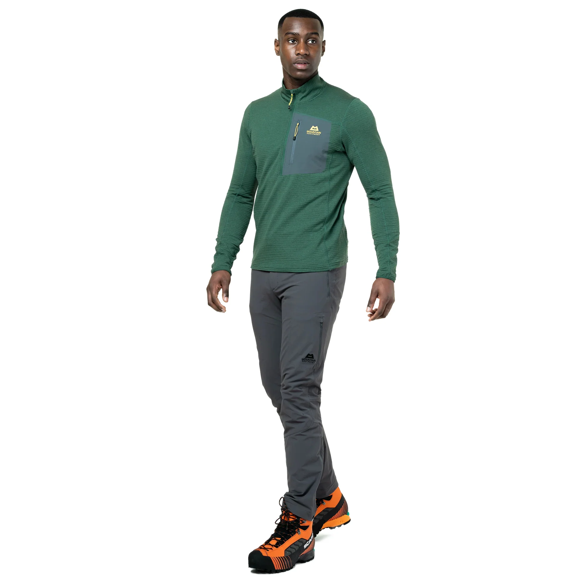 Men's Lumiko Zip-T Top - Green - Image 5