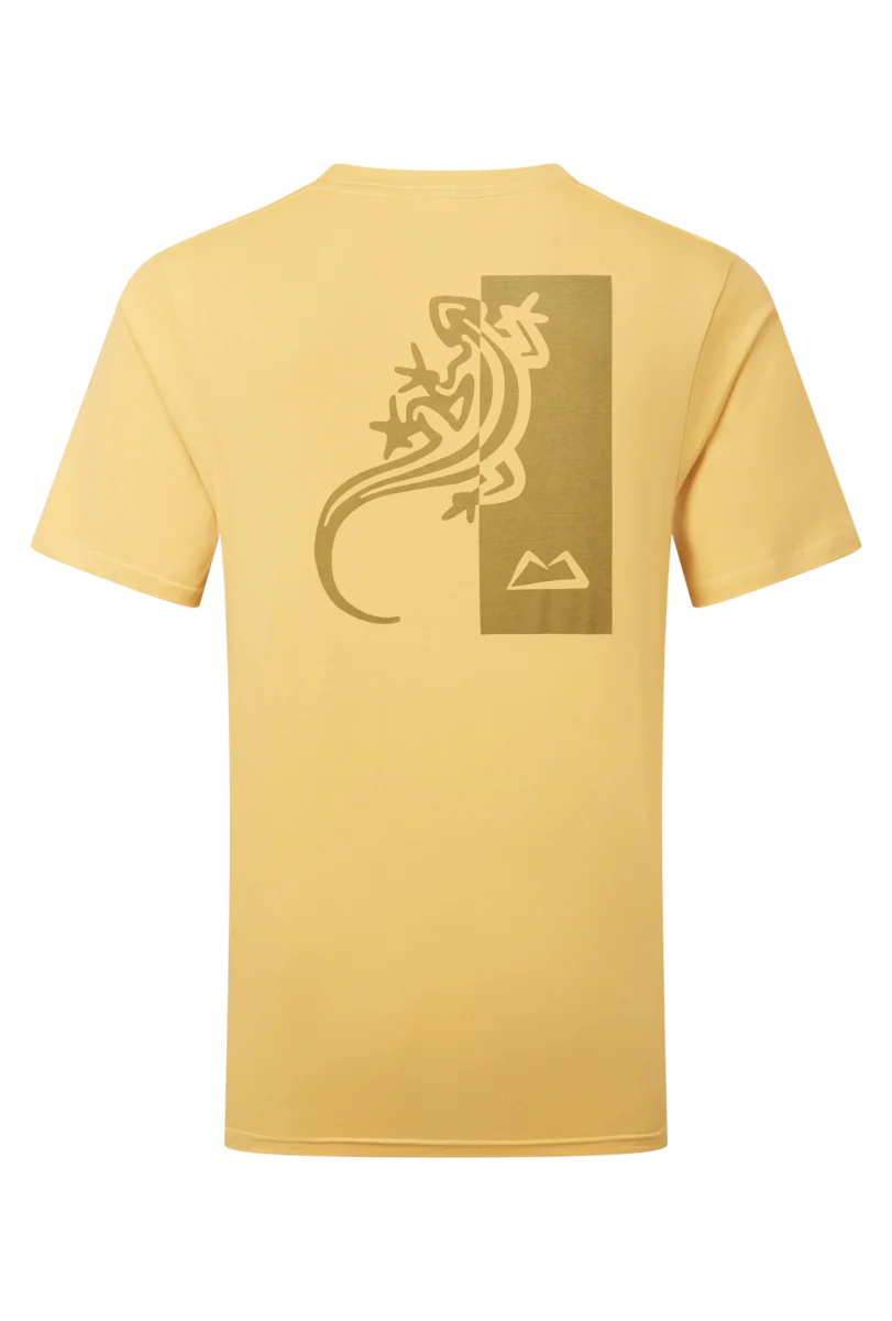 Men's Podus T-Shirt - Yellow - Image 2