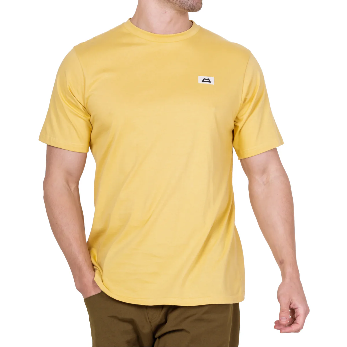 Men's Podus T-Shirt - Yellow - Image 3