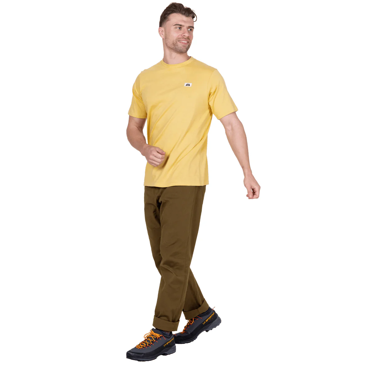 Men's Podus T-Shirt - Yellow - Image 5
