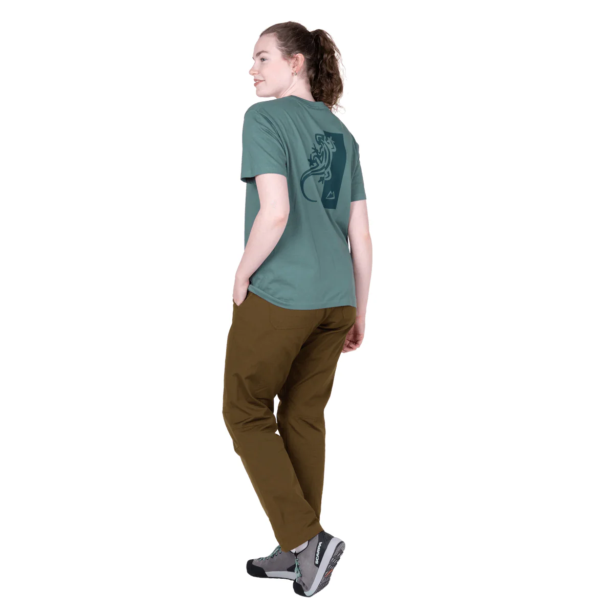 Women's Podus T-Shirt - Green - Image 6