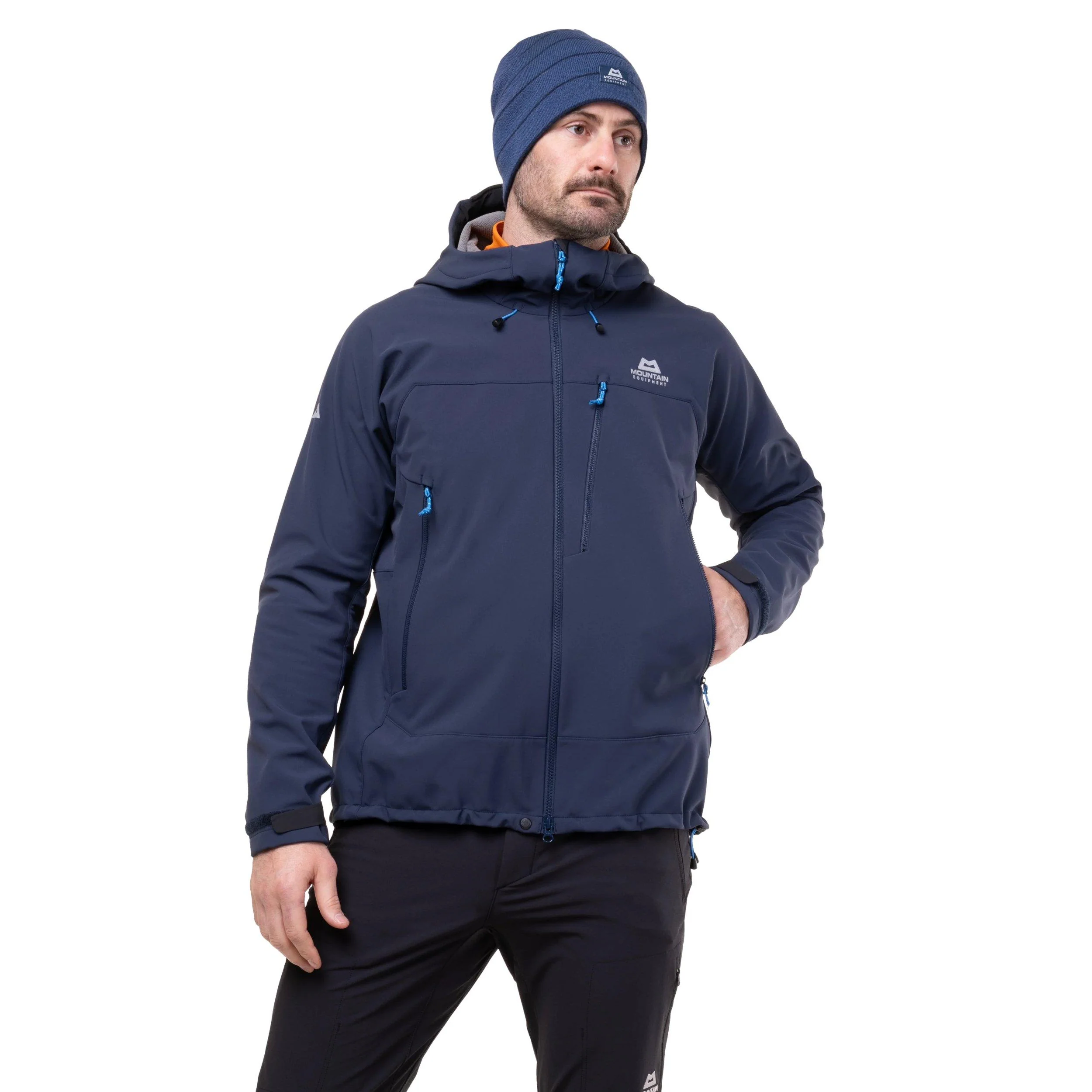 Men's Vulcan Hooded Jacket - Navy - Image 2