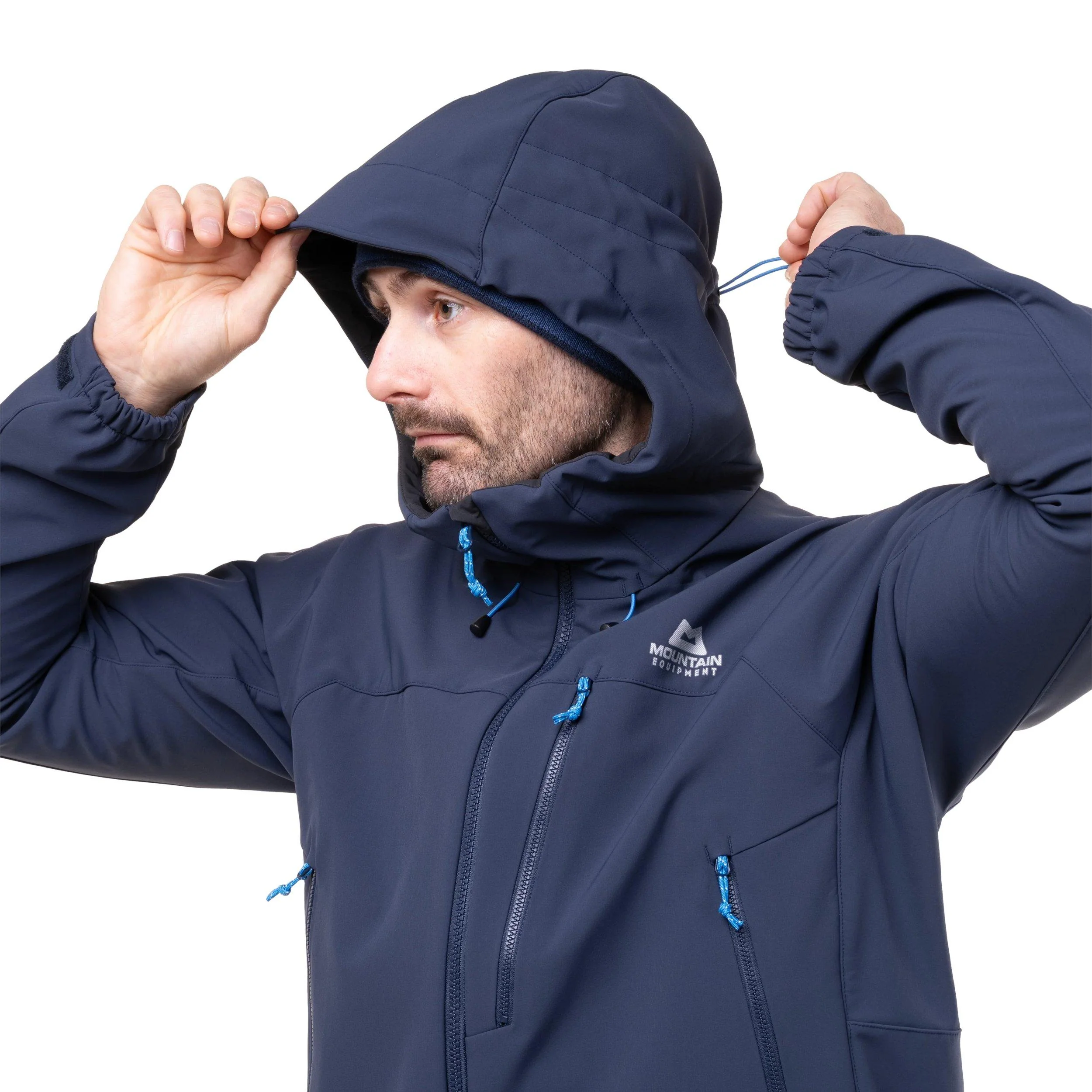 Men's Vulcan Hooded Jacket - Navy - Image 4
