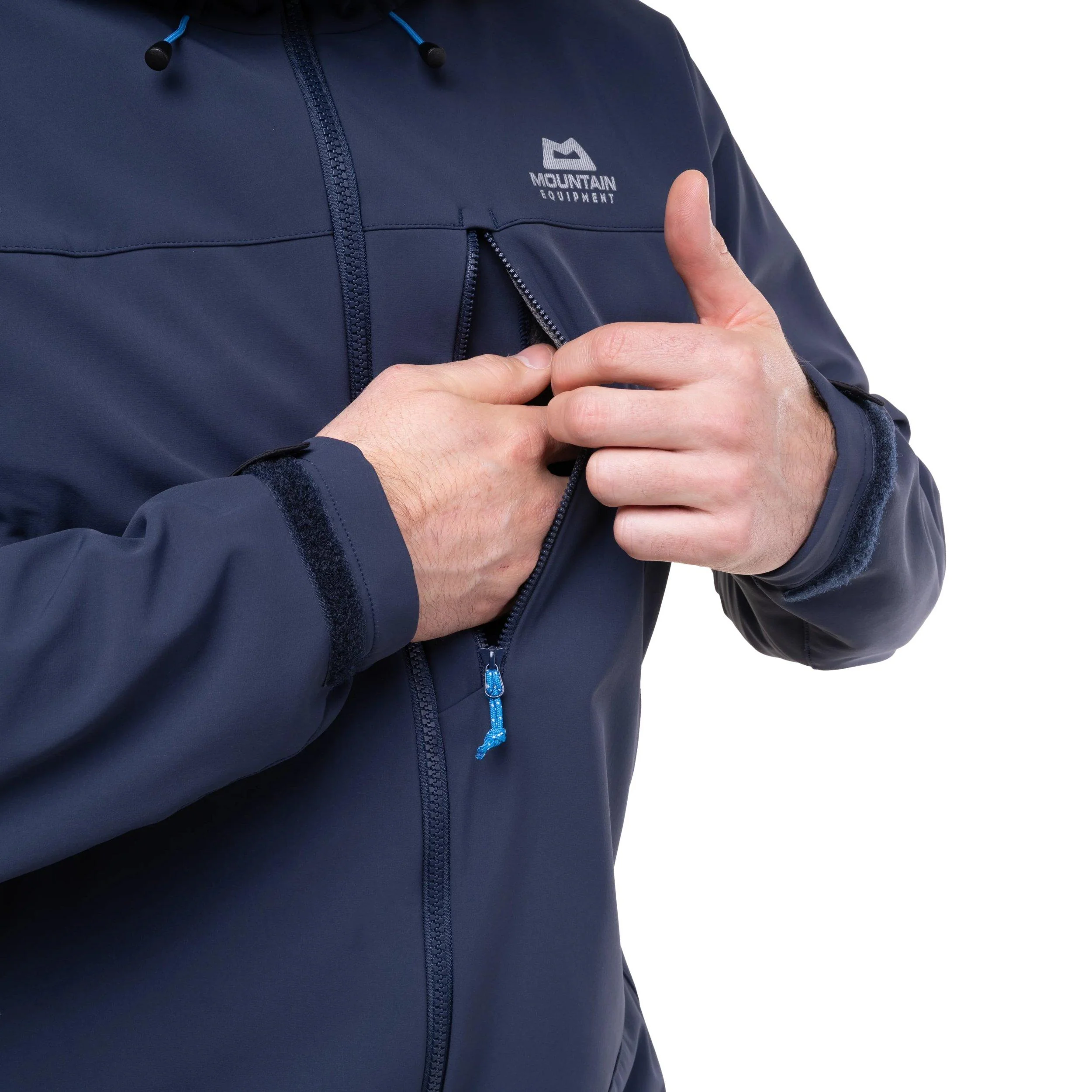 Men's Vulcan Hooded Jacket - Navy - Image 5