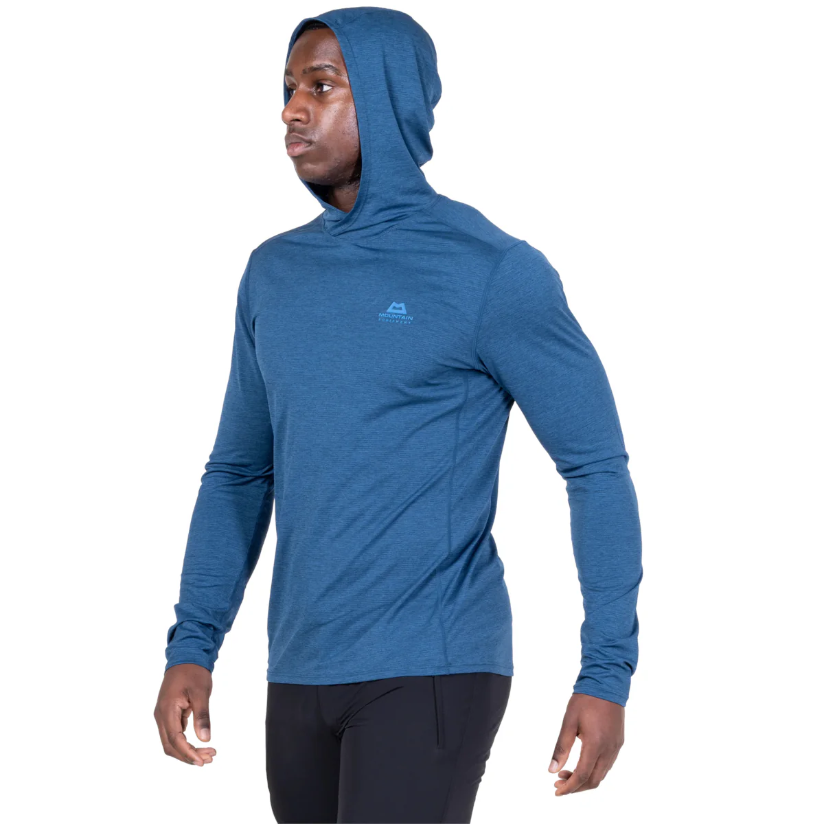 Men's Glace Hooded Top - Blue - Image 3