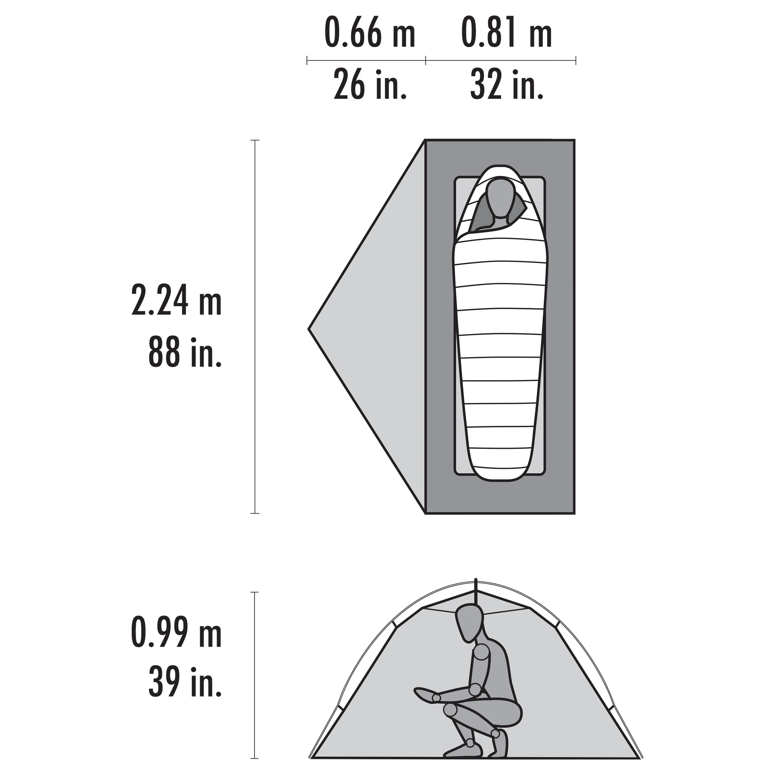 Hubba Hubba™ LT 1-Person Backpacking Tent - Green - Image 11