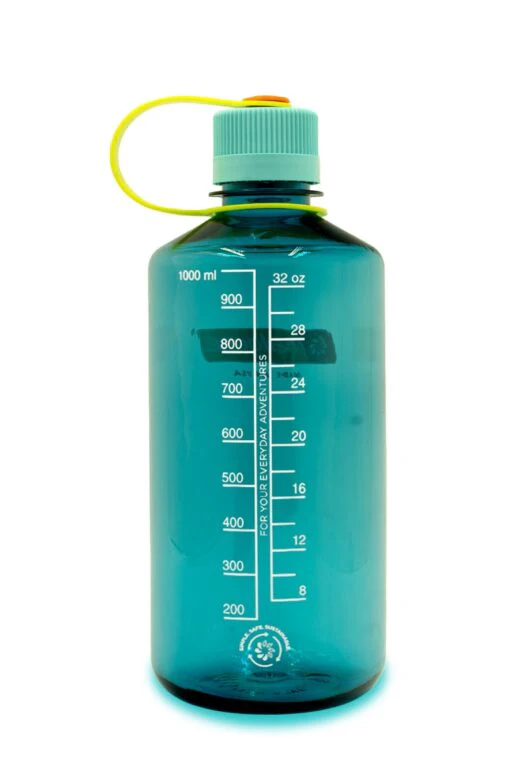Titan Sustain Narrow Mouth 1L Water Bottle - Cerulean - Image 2