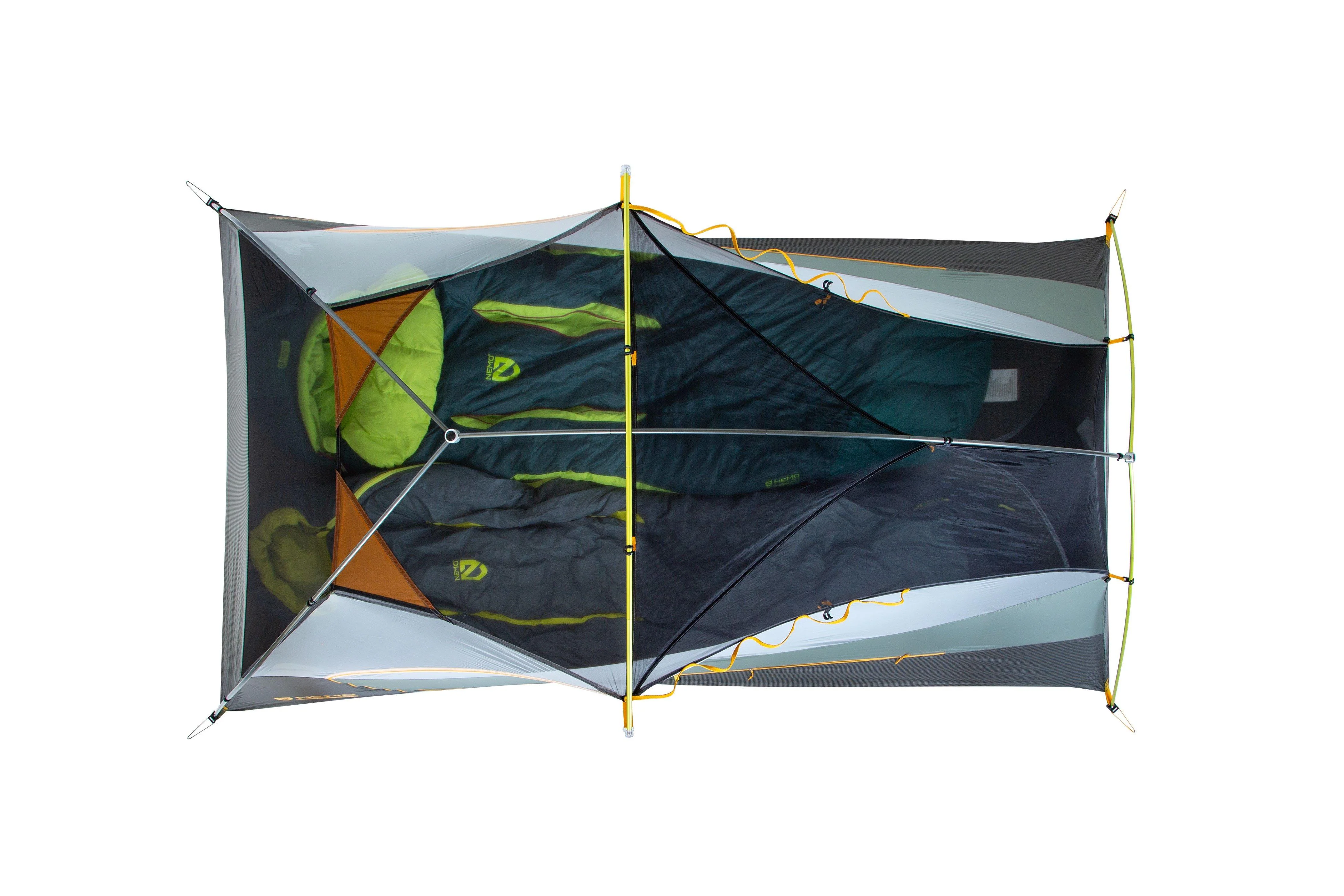 Dragonfly Bikepack Osmo 2-Person Backpacking Tent - Green - Image 8