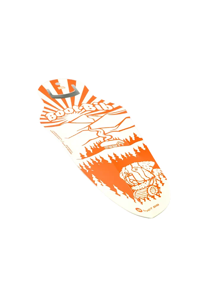 The Boot Bib - Orange - Image 3