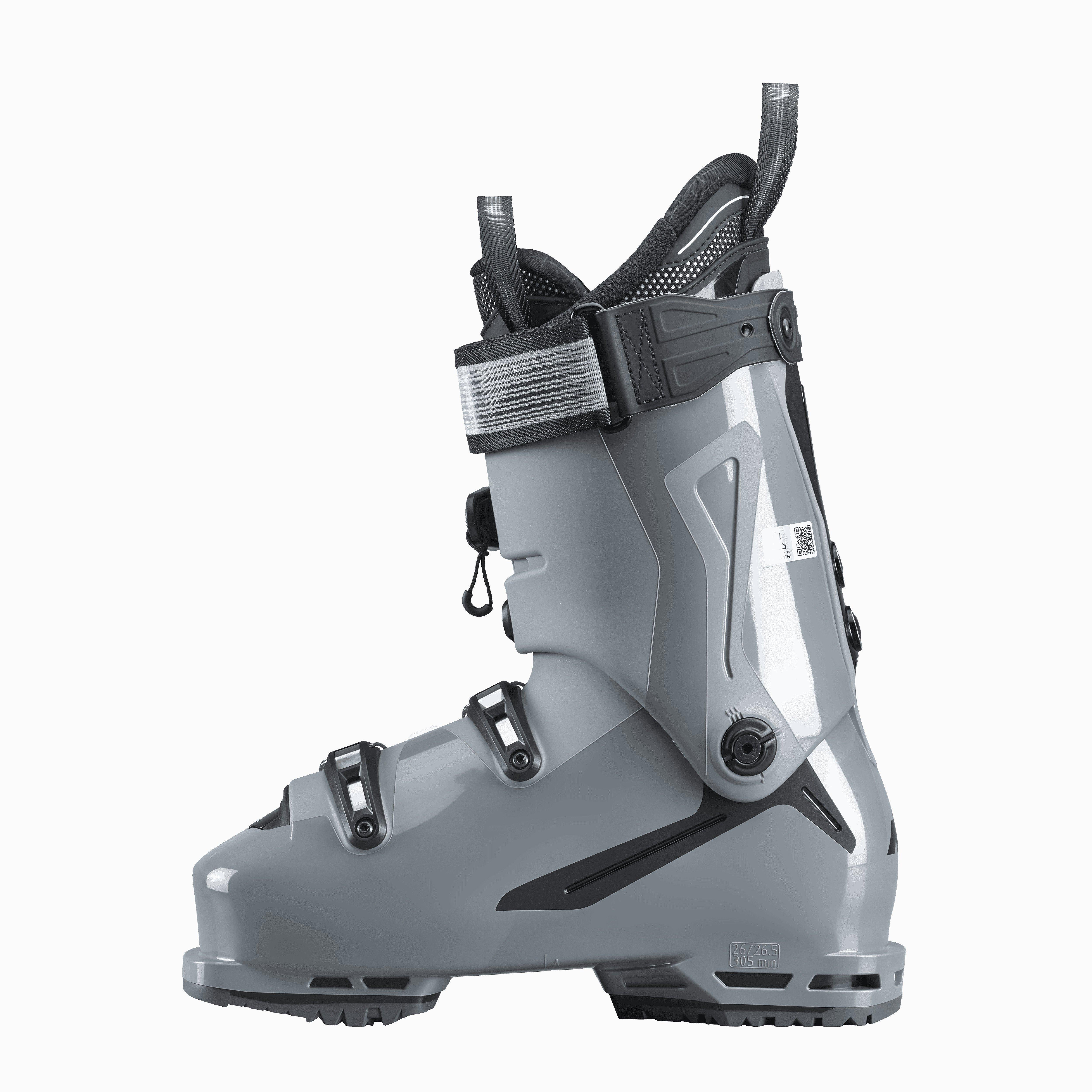 Men's Speedmachine 3 120 BOA DD Ski Boot - Grey / Black / Red - Image 2