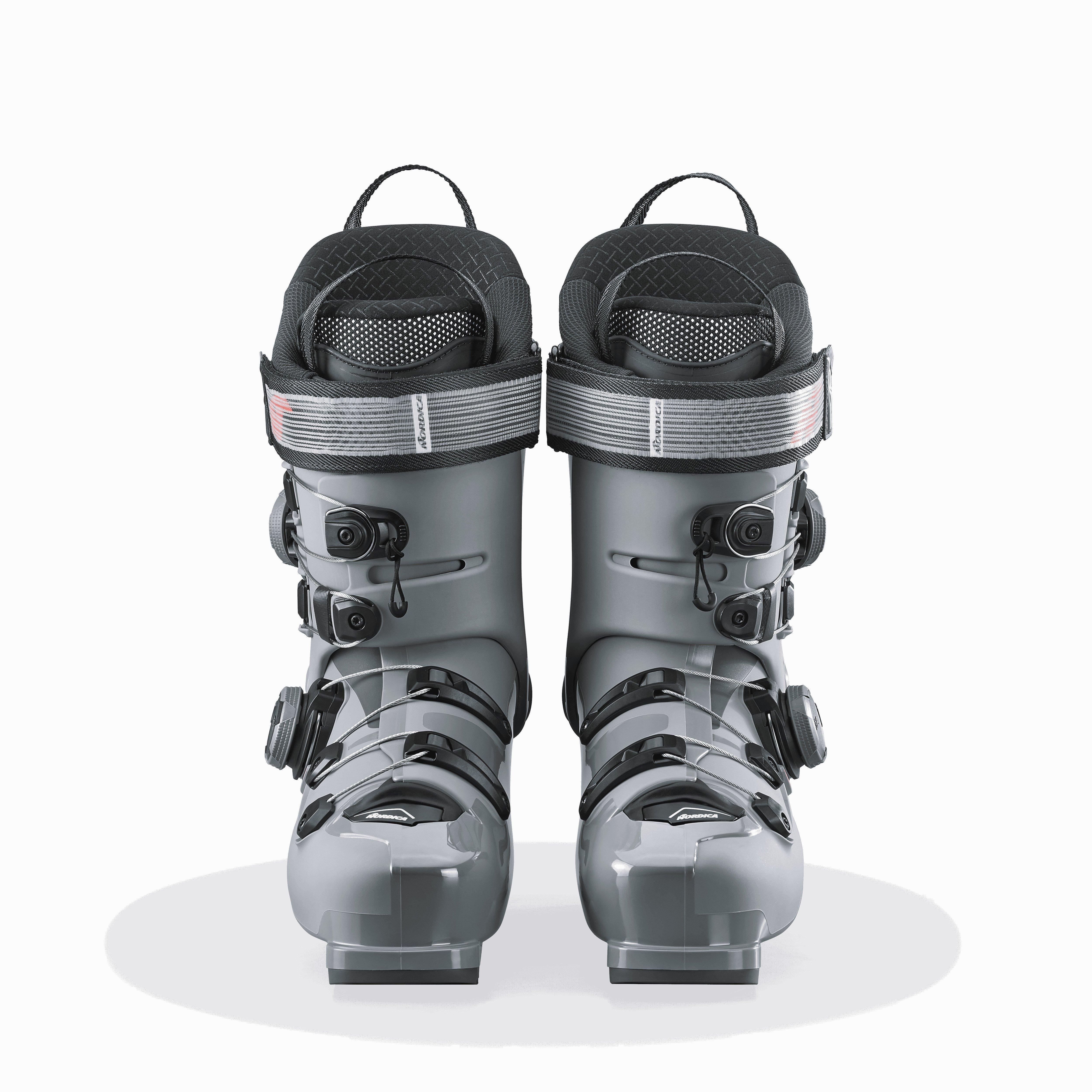 Men's Speedmachine 3 120 BOA DD Ski Boot - Grey / Black / Red - Image 9
