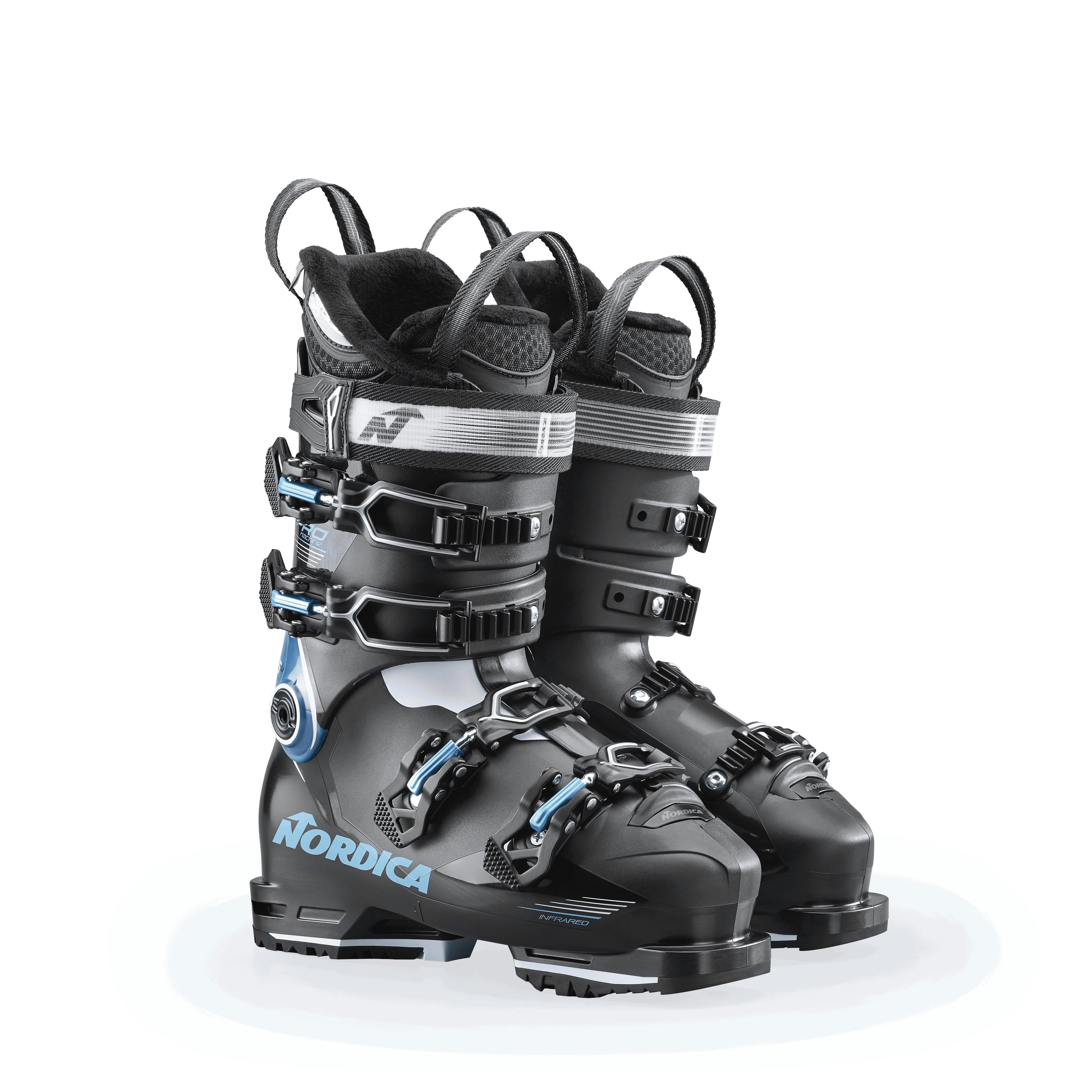 Women's Promachine 95 GW Ski Boots - Black / Blue - Image 4