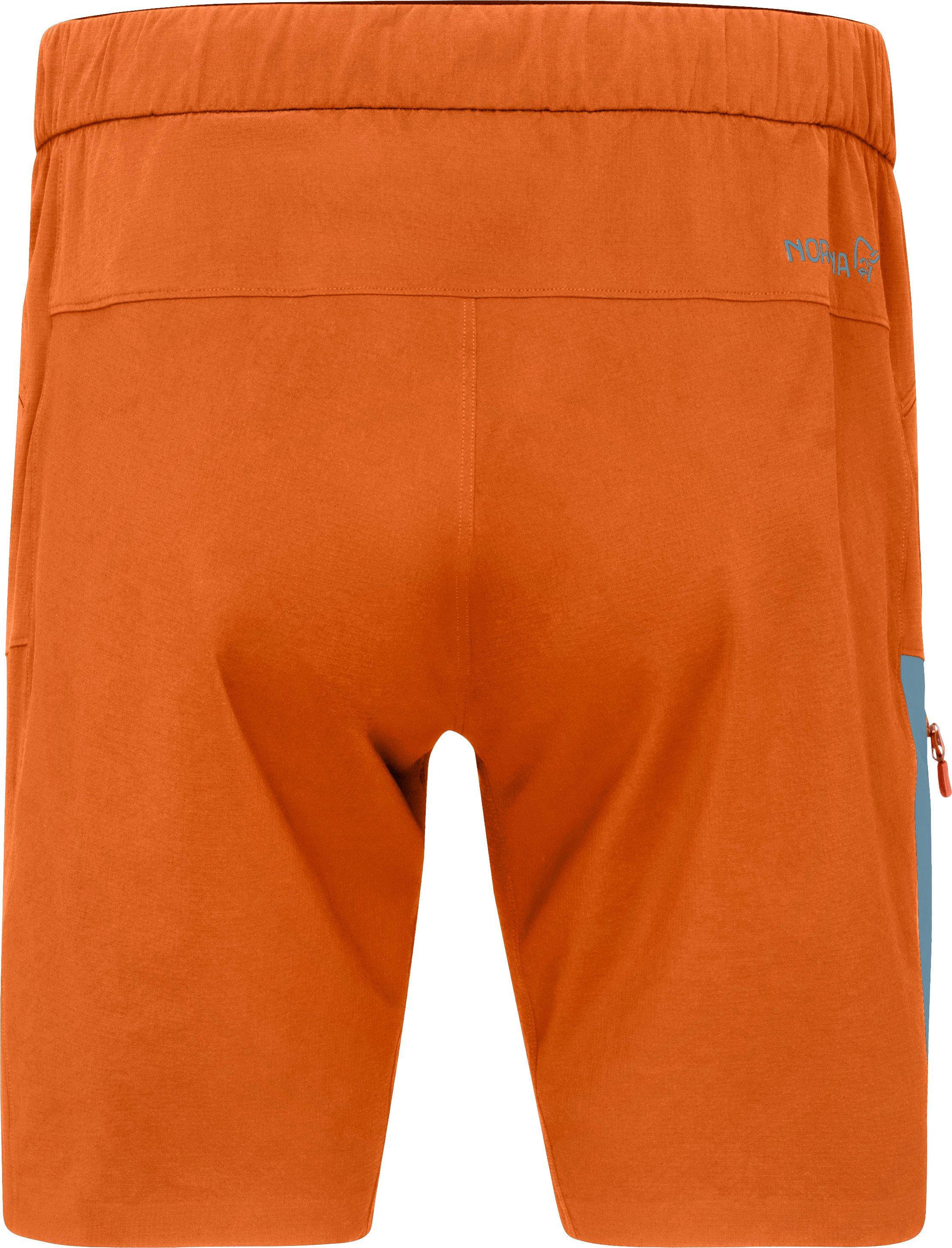 Men's Falketind Flex1 Light Shorts - Orange - Image 2