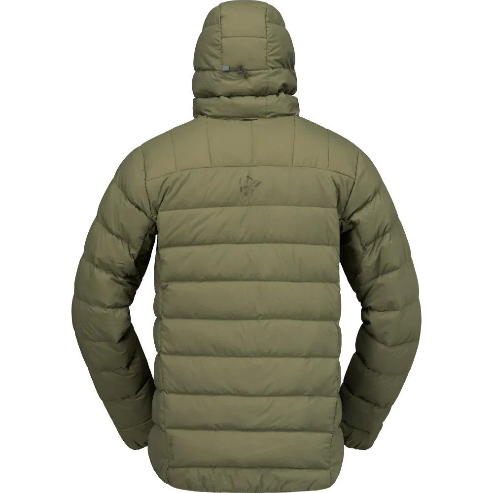 Men's Femund Down700 Zip Hooded Jacket - Green - Image 2