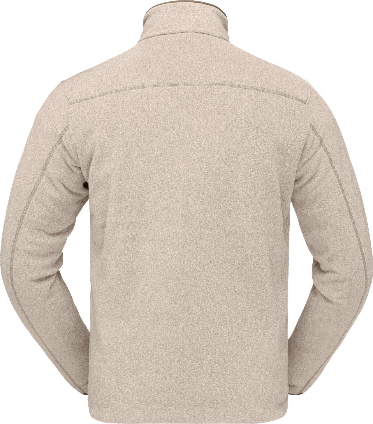 Men's Femund Warm2 Zip Neck Fleece - Cream - Image 2