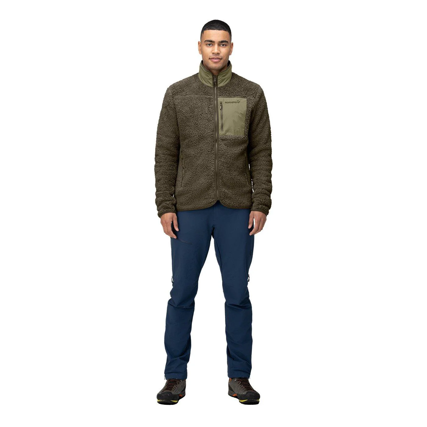 Men's Femund Warm3 Fleece Jacket - Green - Image 3