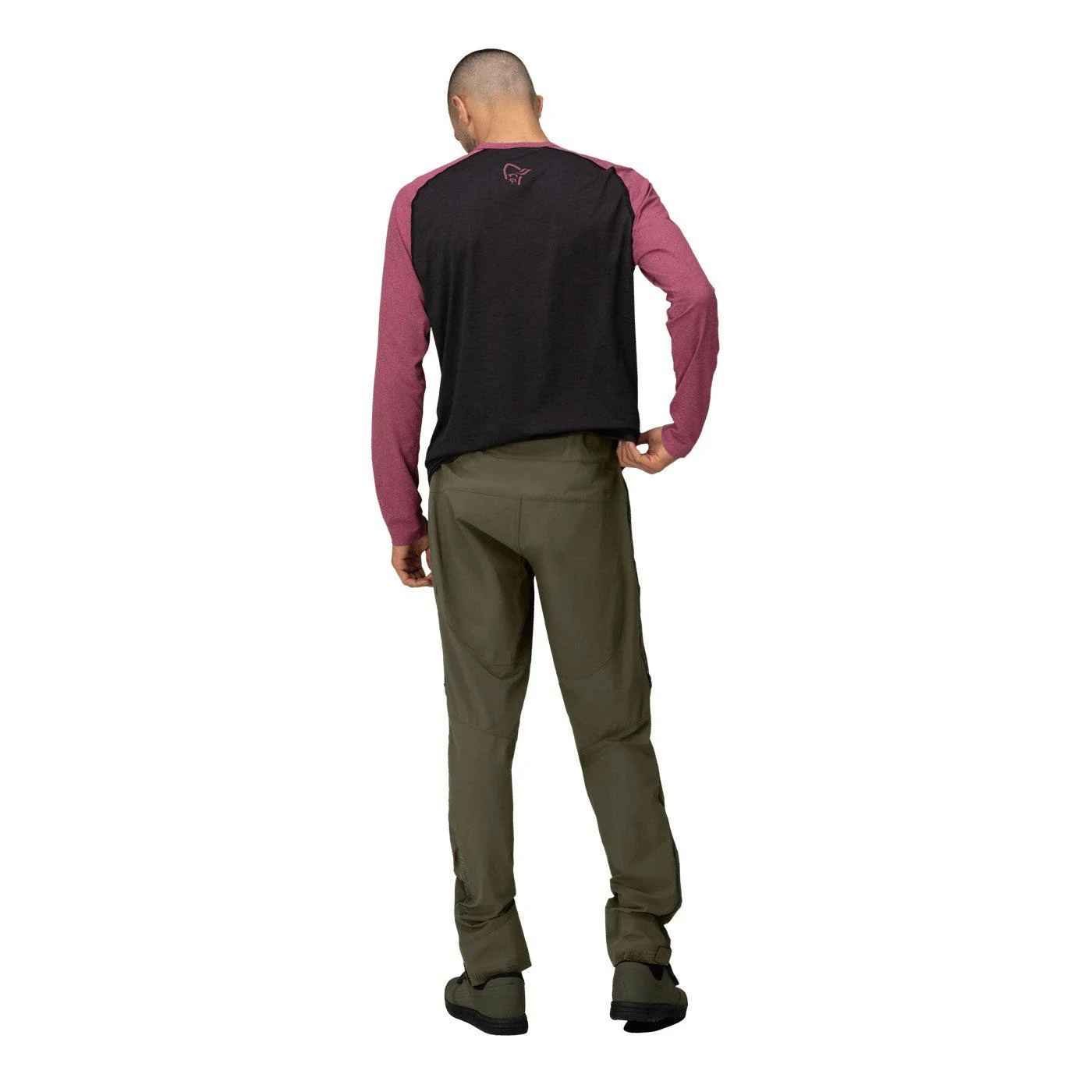 Men's Fjora Flex1 Pants - Green - Image 4