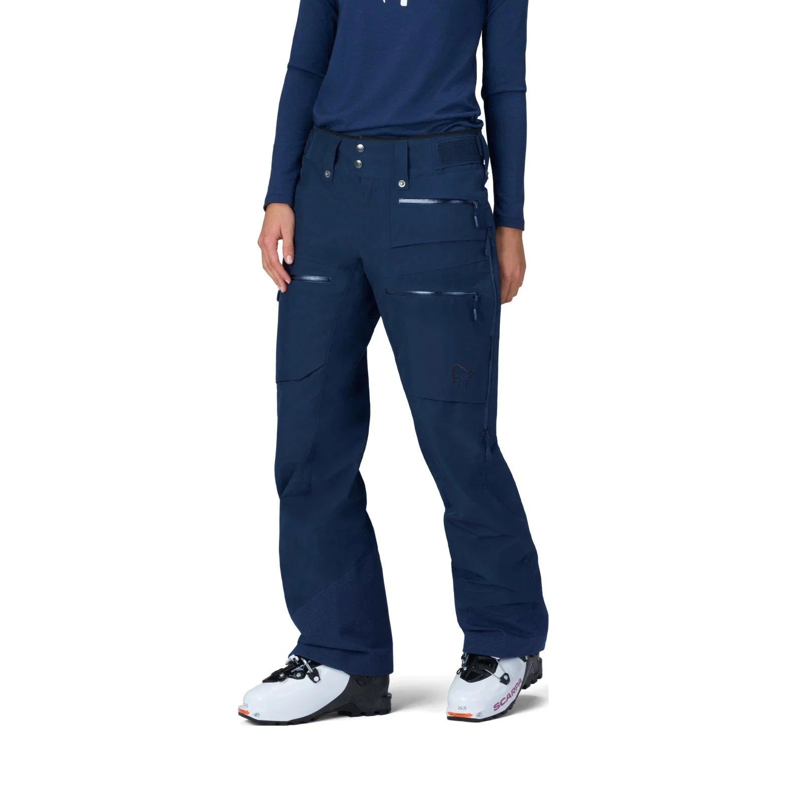 Women's Lofoten GORE-TEX Insulated Pants - Navy - Image 5