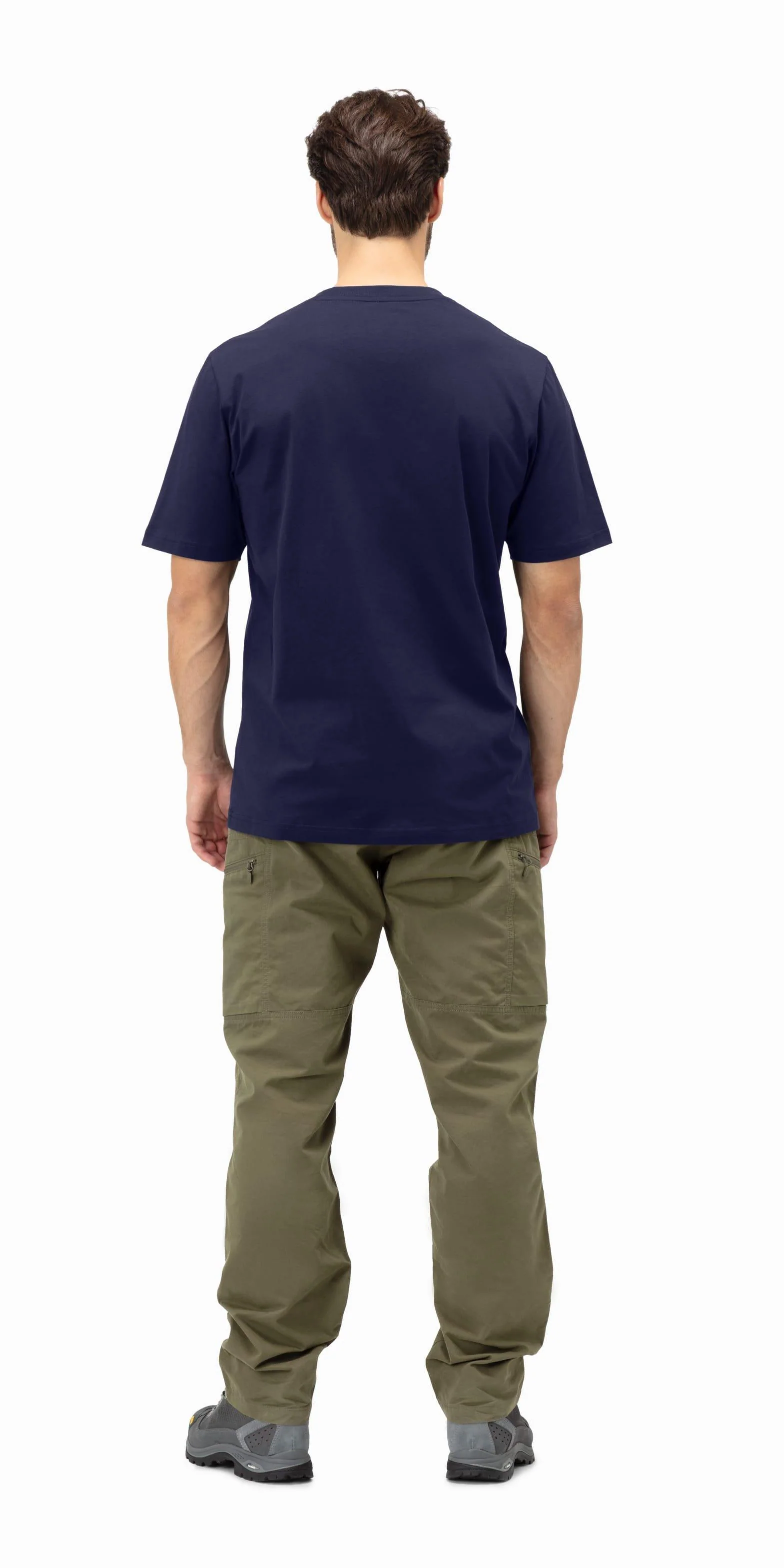Men's /29 Cotton Viking T-Shirt - Indigo Night Blue - Image 3