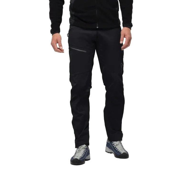 Men's Falketind Flex 1 Heavy Duty Pants - Black - Image 3