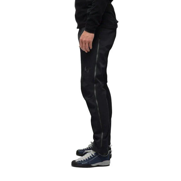 Men's Falketind Flex 1 Heavy Duty Pants - Black - Image 5