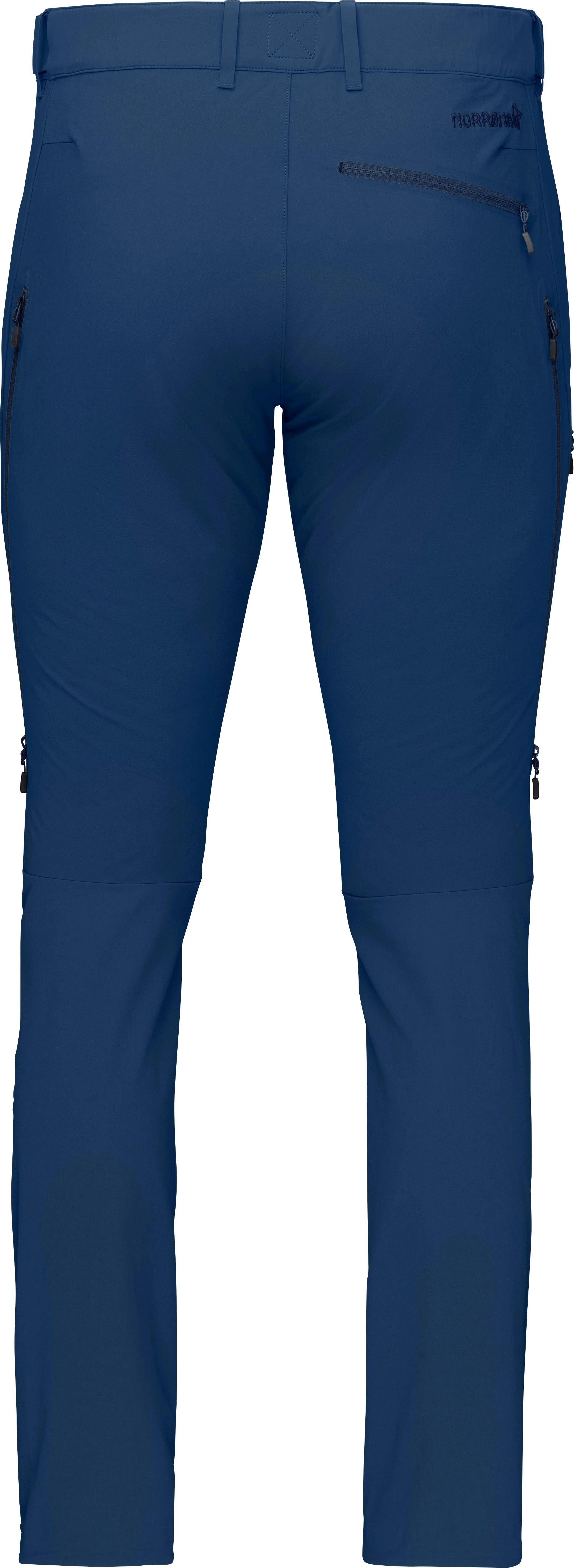 Men's Falketind Flex 1 Pants - Blue - Image 2
