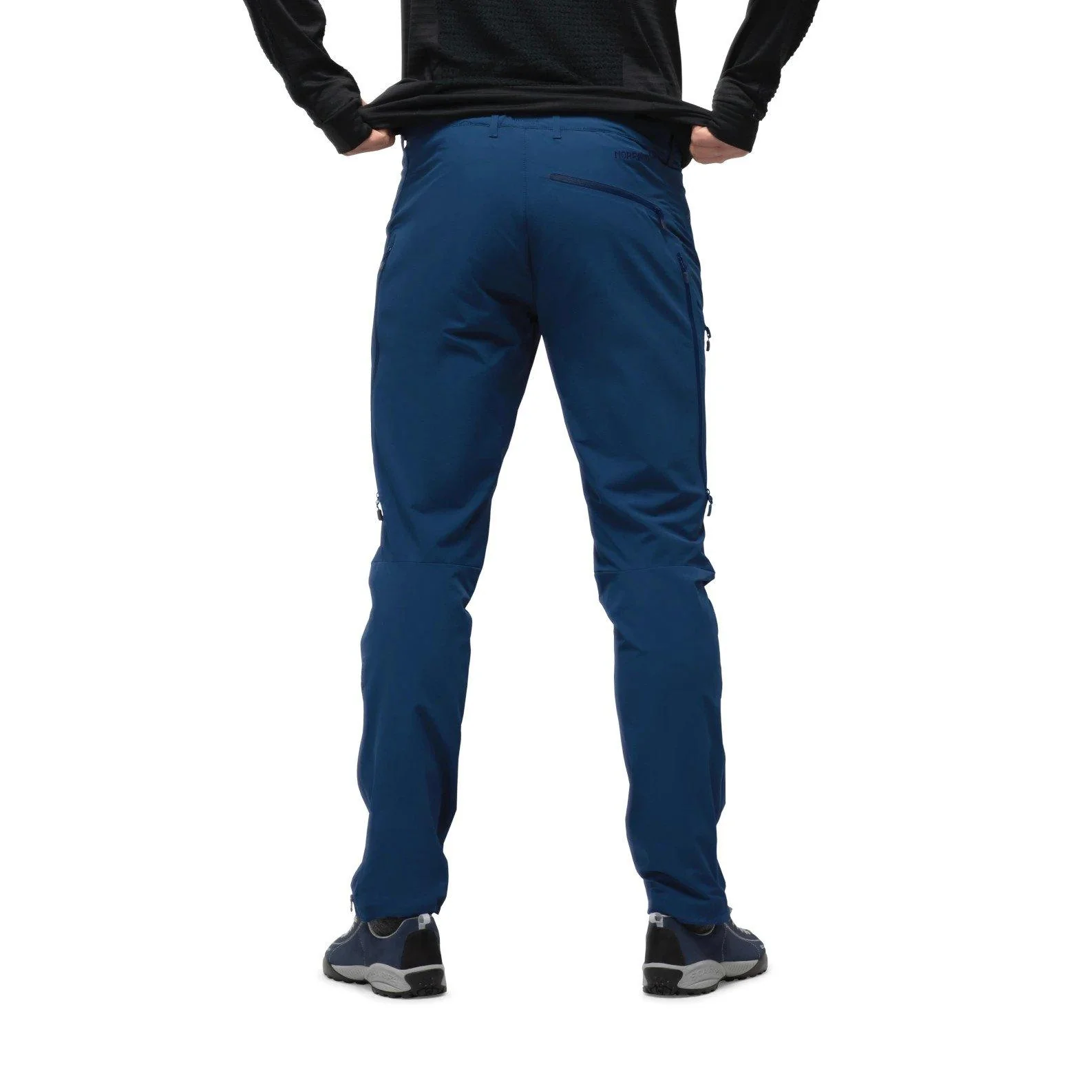 Men's Falketind Flex 1 Pants - Blue - Image 4