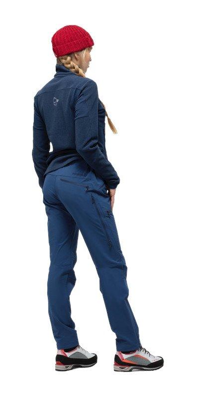 Women's Falketind Flex1 Pants - Blue - Image 4