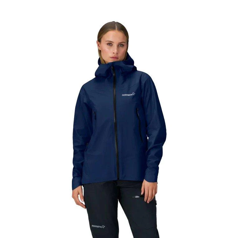 Women's Falketind GORE-TEX Jacket - Navy - Image 3