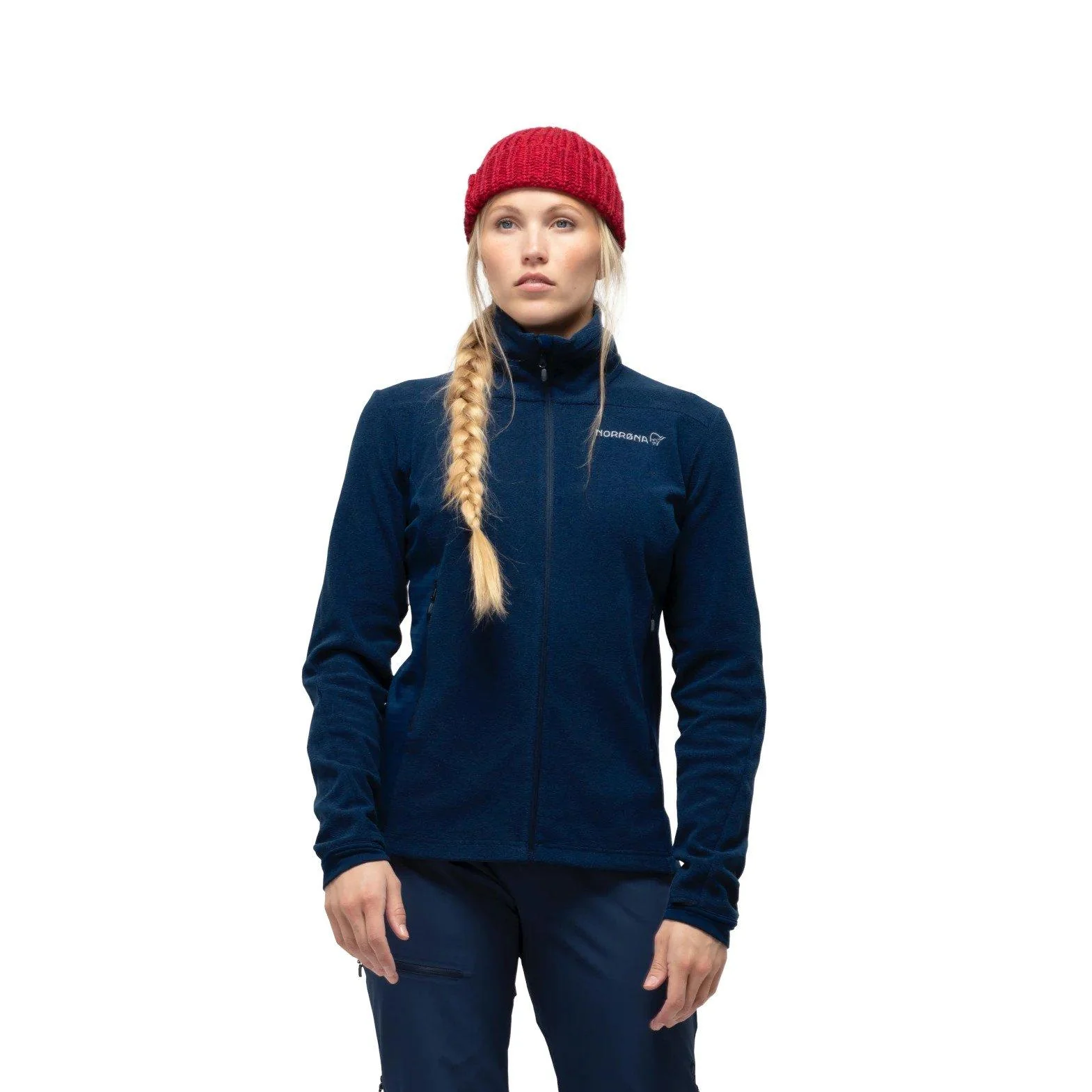 Women's Falketind Warm 1 Jacket - Navy - Image 2