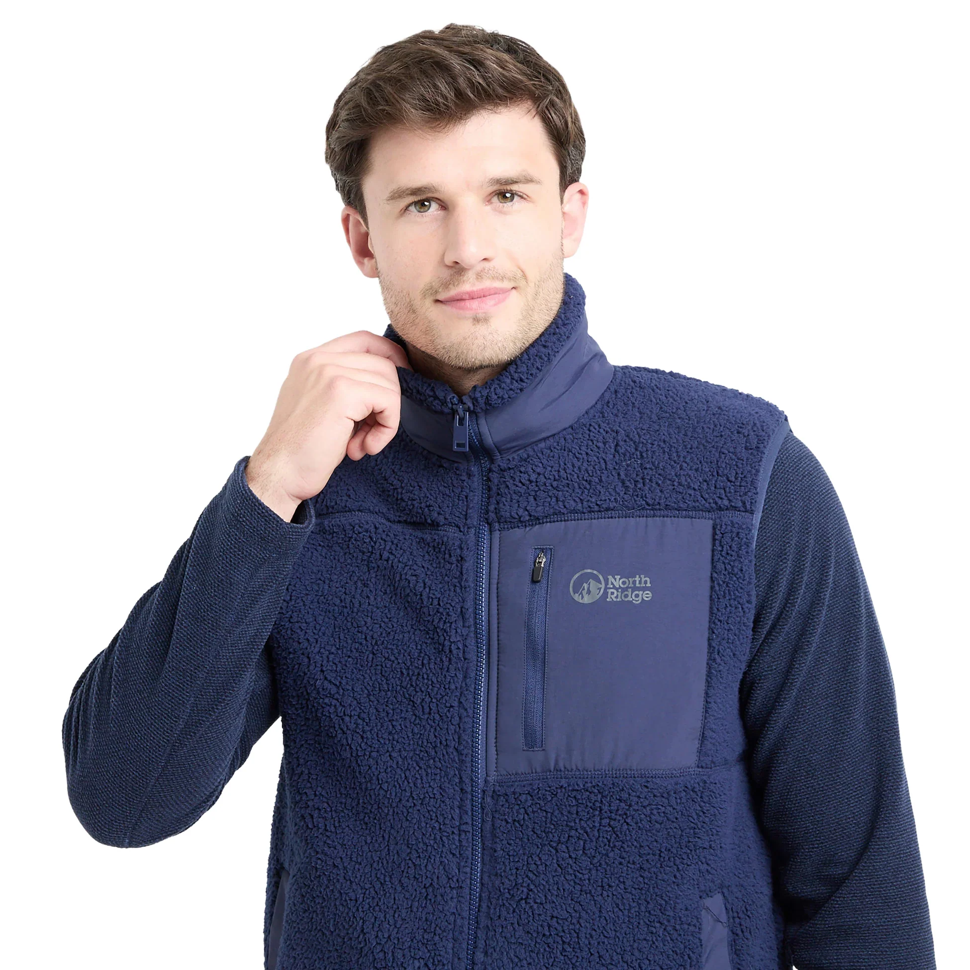 Men's Swift Gilet - Navy - Image 4