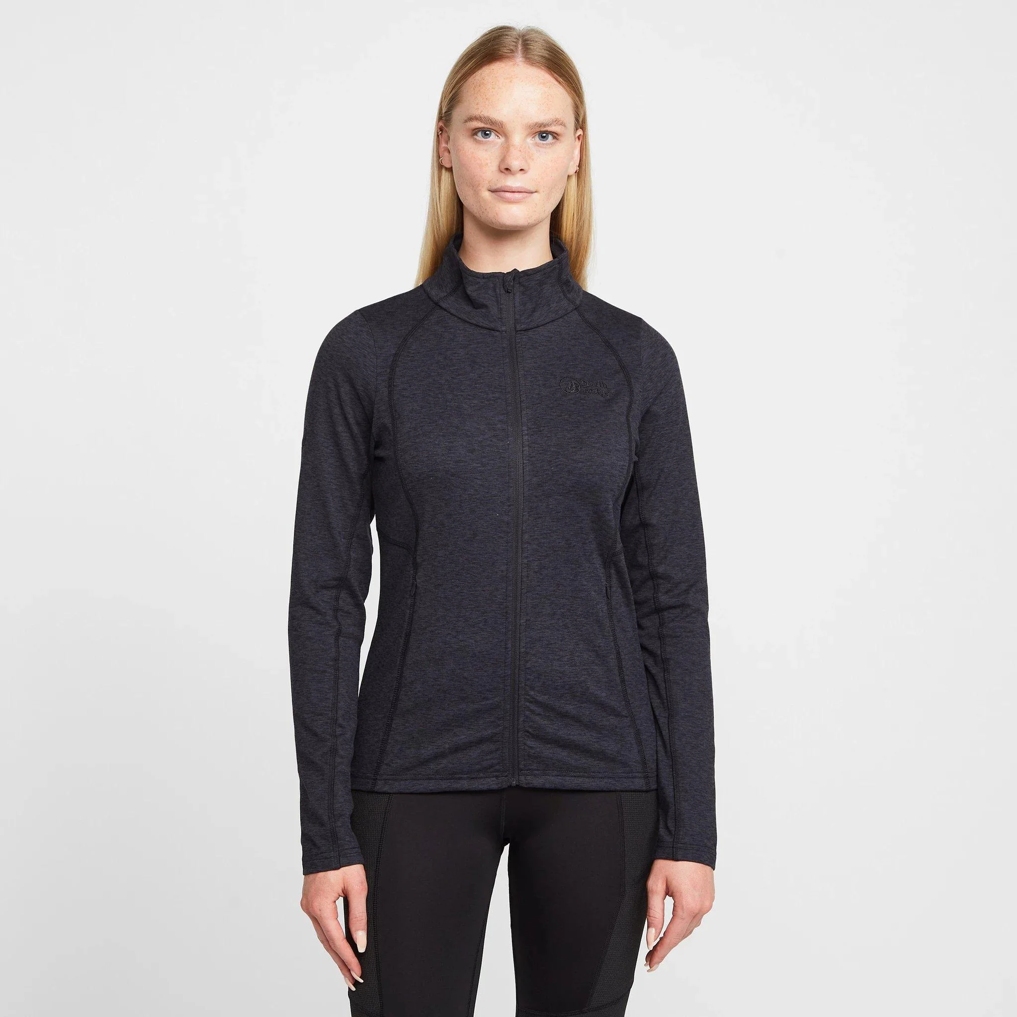 Women's Activity Full Zip - Black