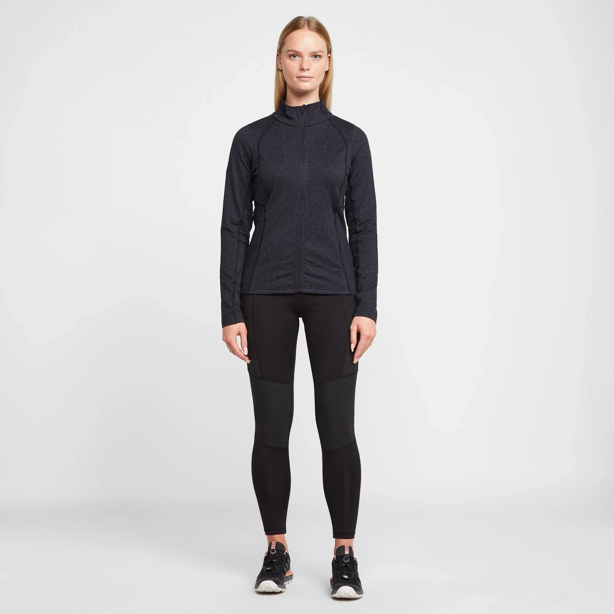 Women's Activity Full Zip - Black - Image 3
