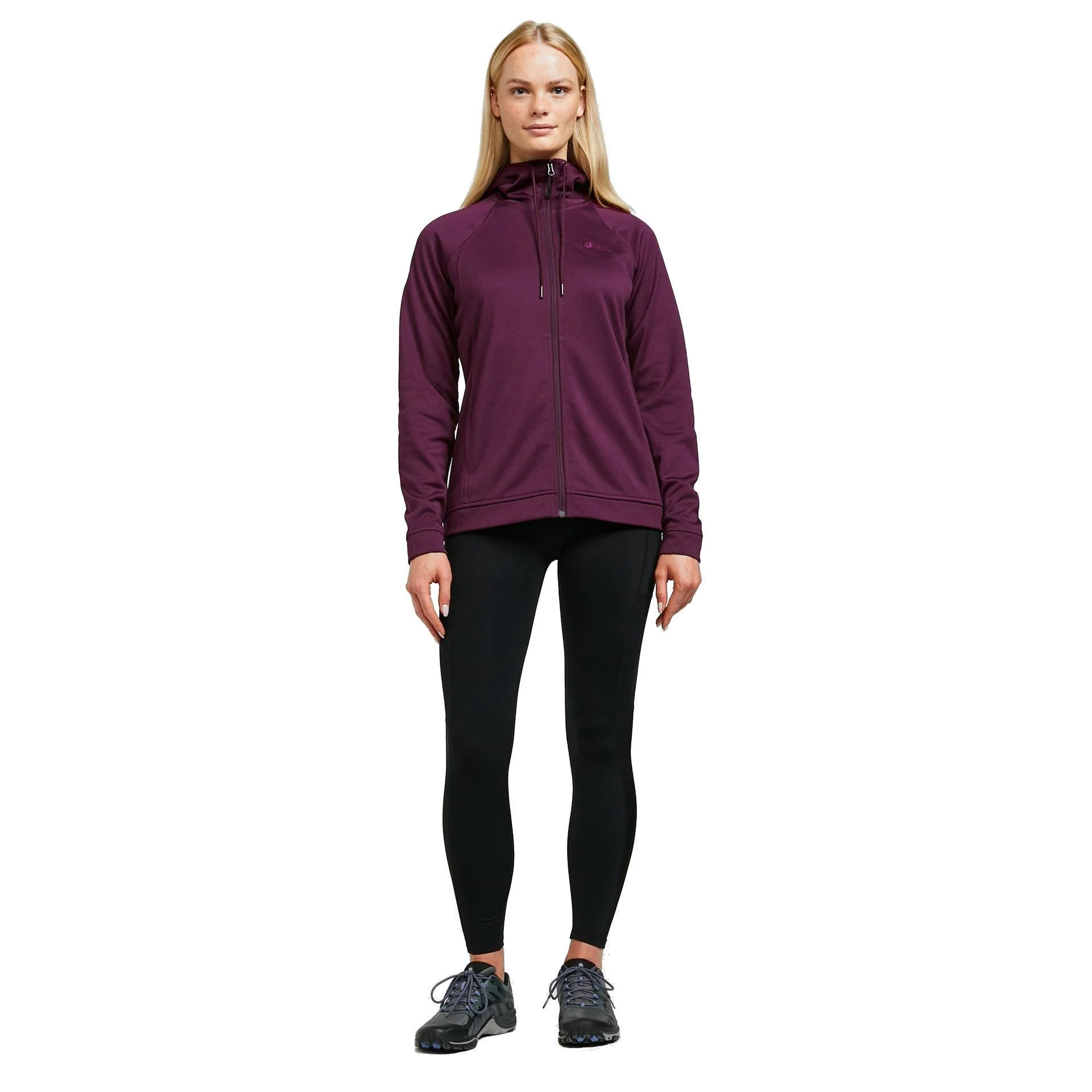 Women's Breathe Full Zip Hoody - Purple - Image 4