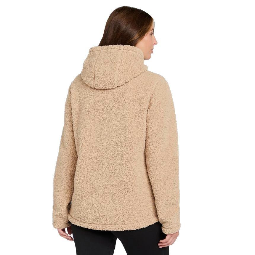Women's Vista Full Zip Fleece Hoodie - Cream - Image 4
