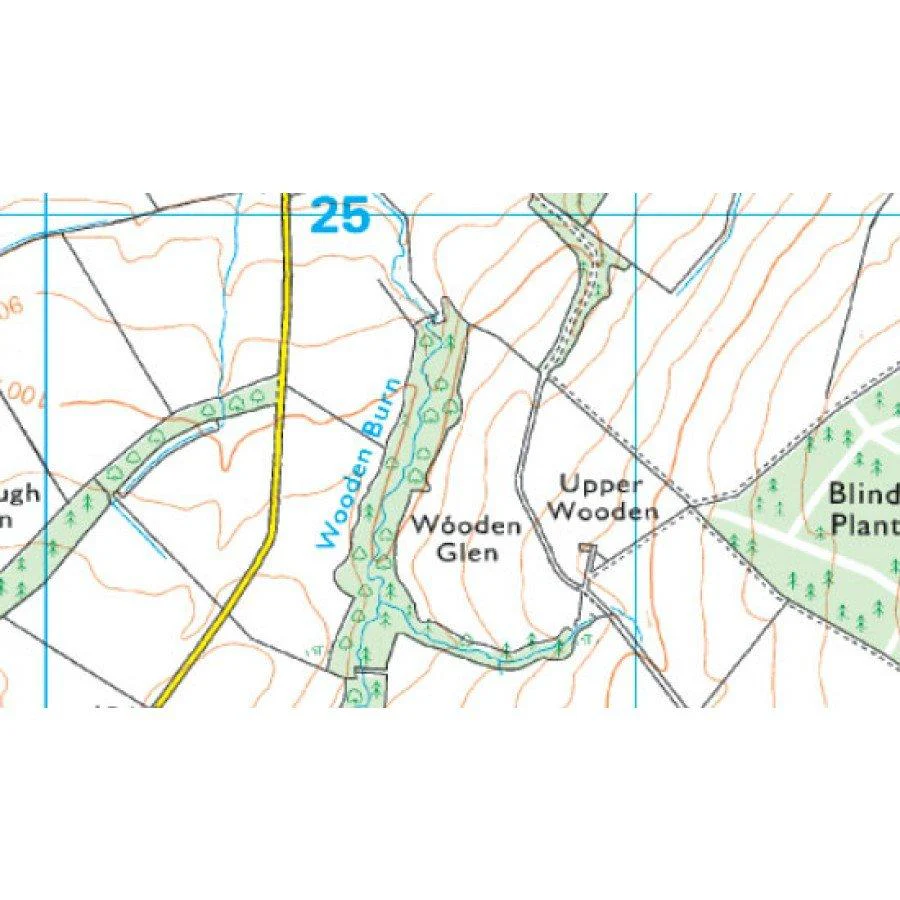 Explorer OL16 The Cheviot Hills Map - Image 4