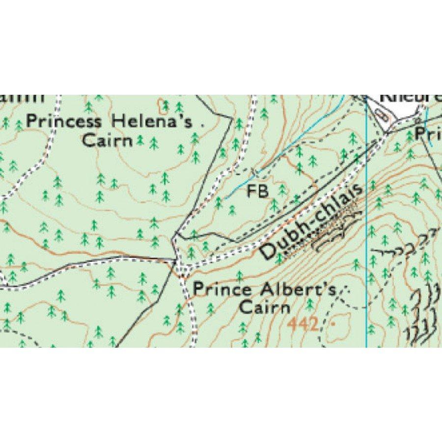Explorer OL53 Lochnagar, Glen Muick & Glen Clova Map - Image 4