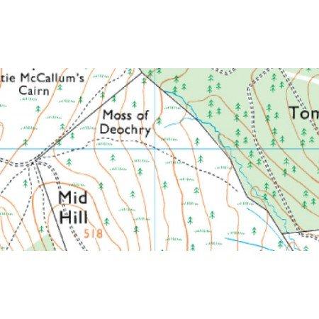 Explorer OL59 Aboyne, Alford & Strathdon Map - Image 3