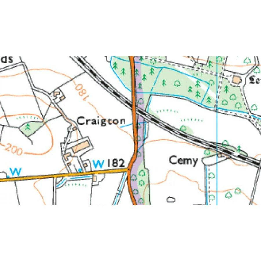 Explorer OL62 Correen Hills & Glenlivet Map - Image 5