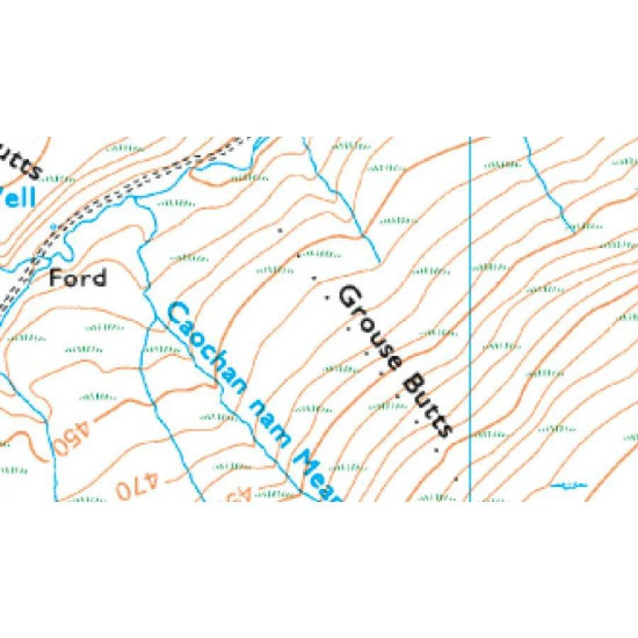 Explorer OL62 Correen Hills & Glenlivet Map - Image 6