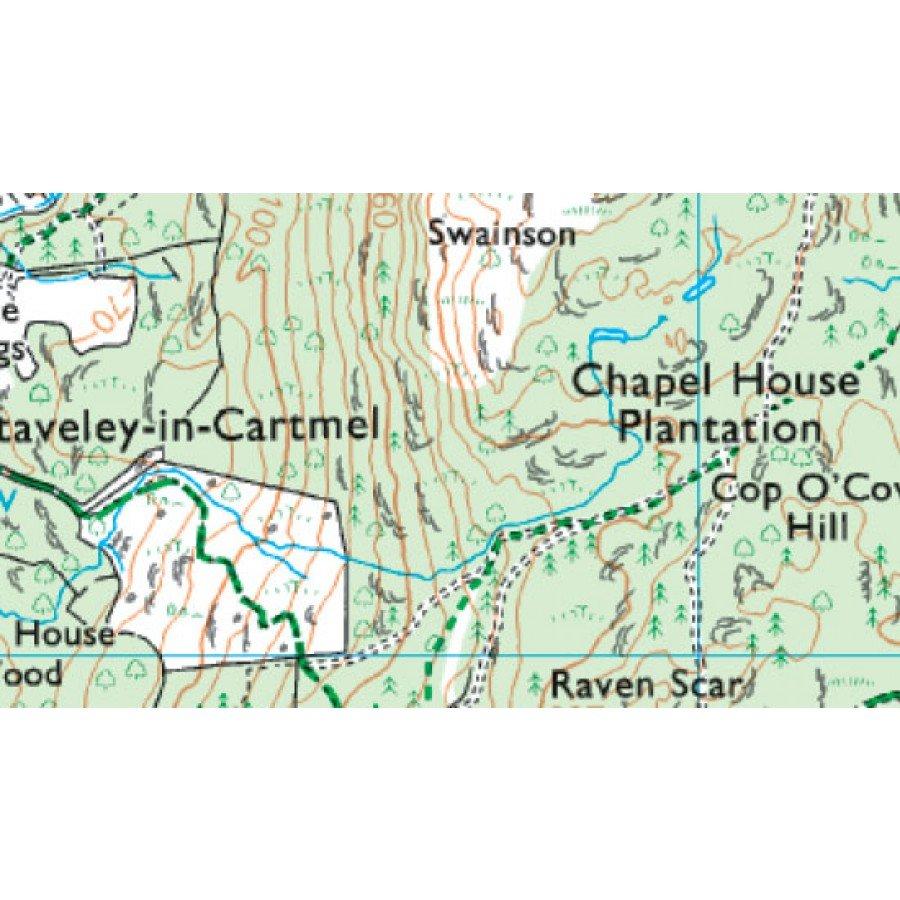 Explorer OL7 The Lake District South Eastern Area Map - Image 4