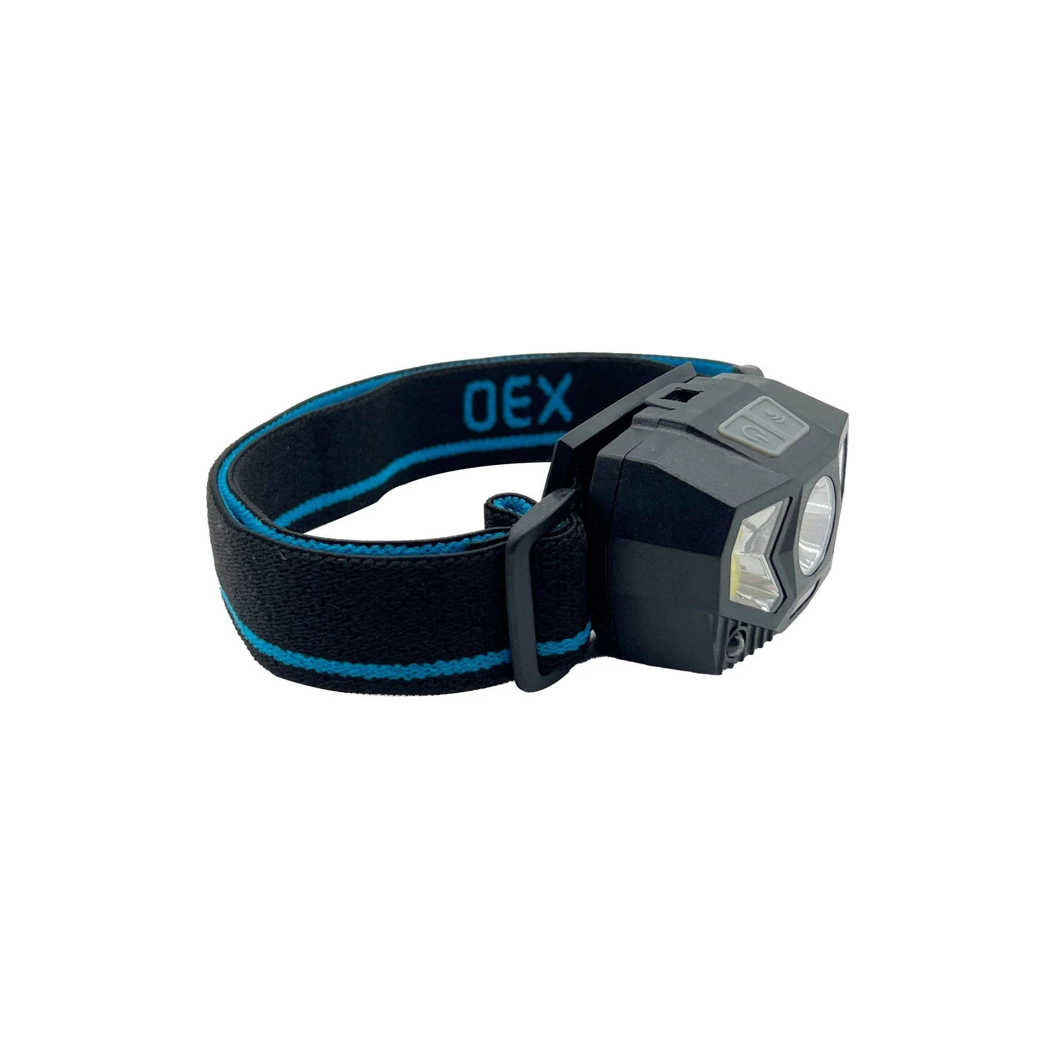300 Lumens Rechargeable Headtorch - Black - Image 3