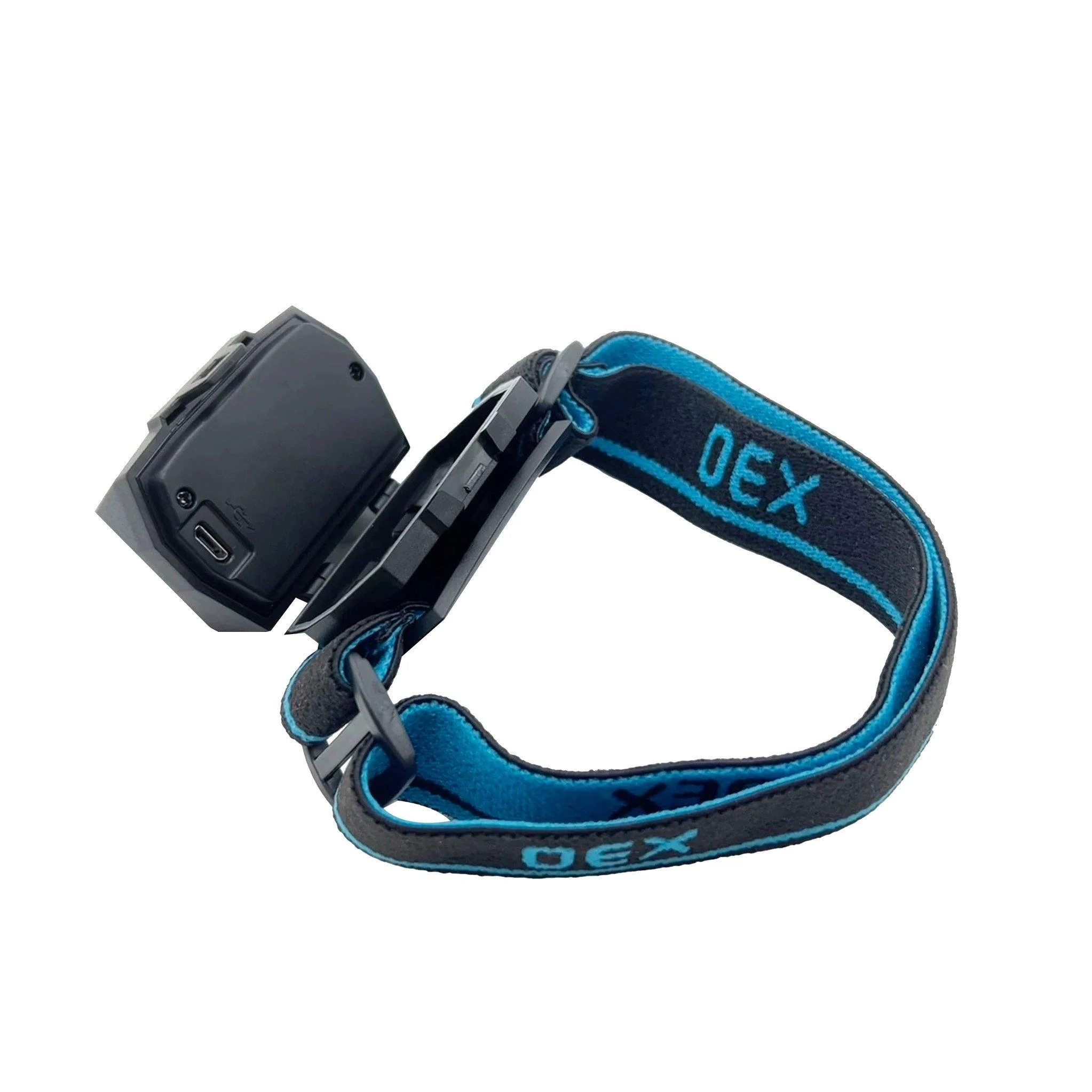 300 Lumens Rechargeable Headtorch - Black - Image 4