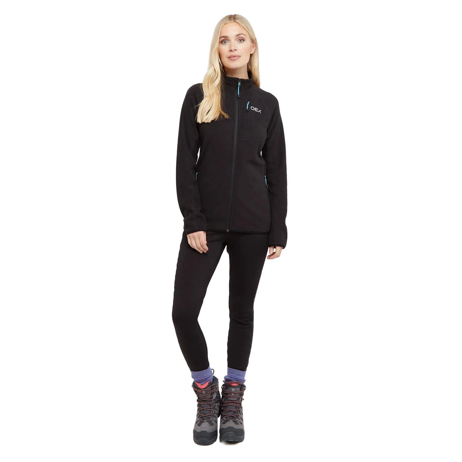 Women's Ardmore Full Zip Fleece - Black - Image 8