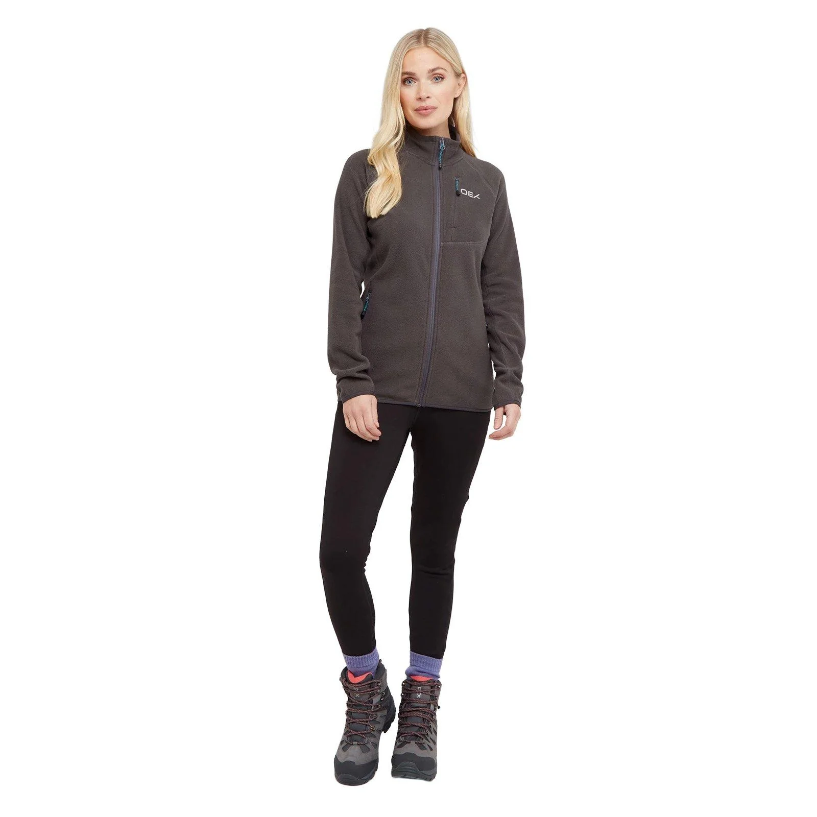 Women's Ardmore Full Zip Fleece - Grey - Image 8