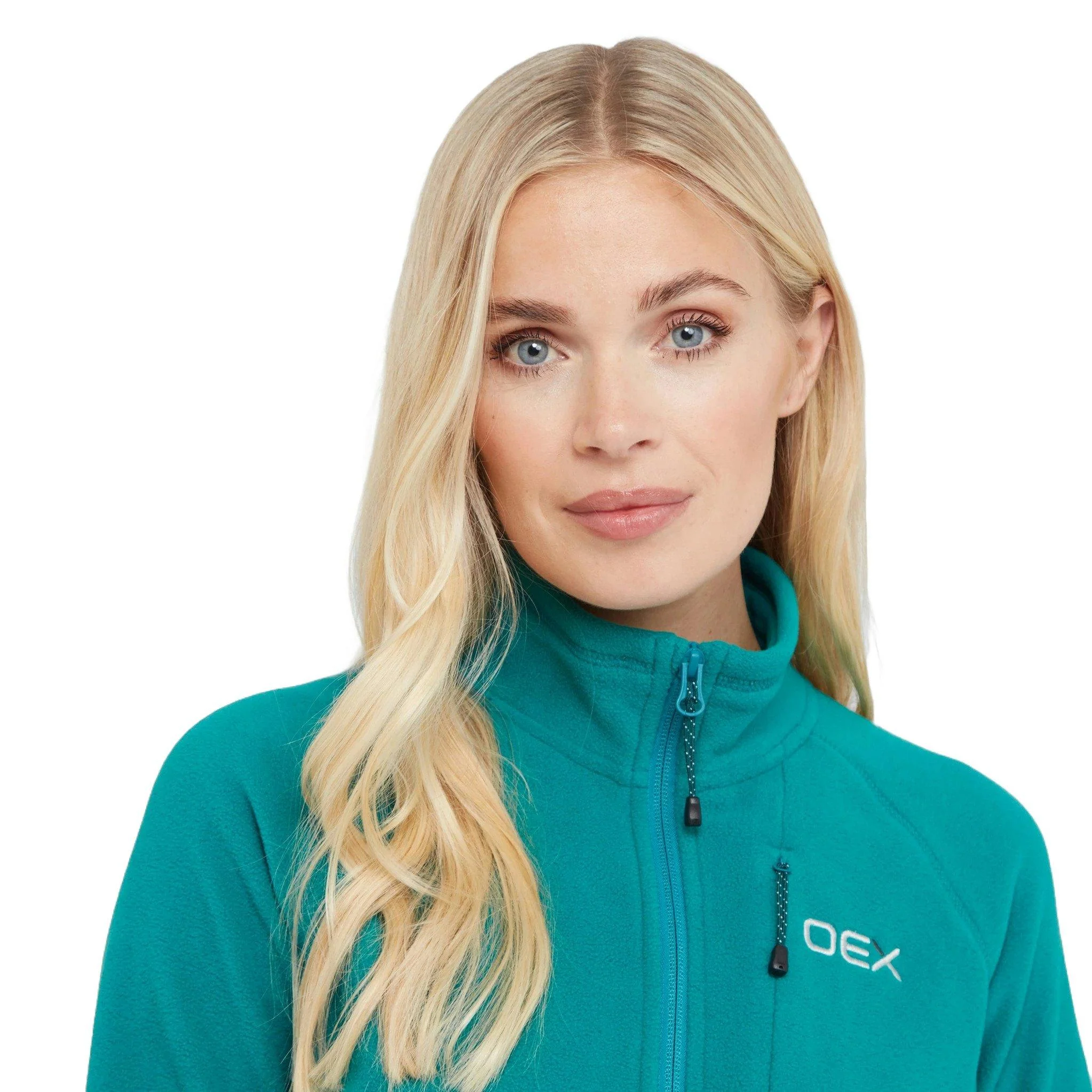 Women's Ardmore 1/2 Zip Fleece - Teal - Image 4