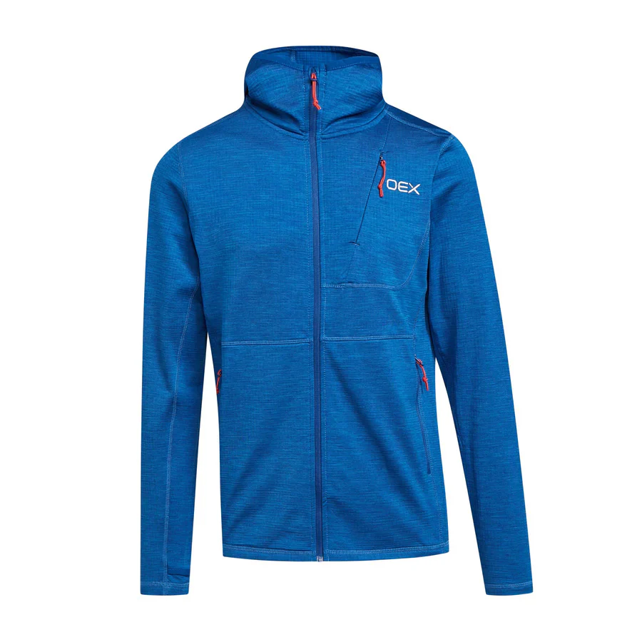 Men's Basalt Alpine Full Zip Fleece - Blue
