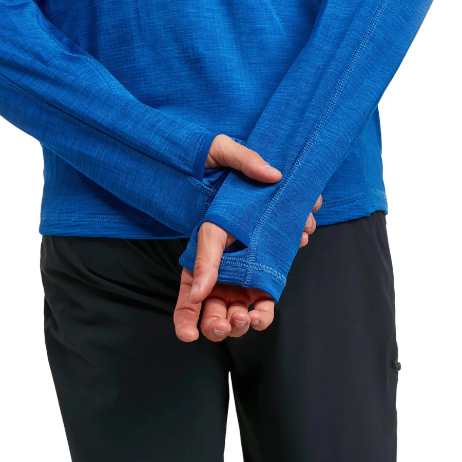 Men's Basalt Alpine Full Zip Fleece - Blue - Image 6