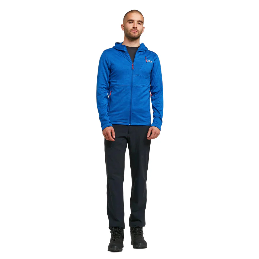 Men's Basalt Alpine Full Zip Fleece - Blue - Image 7
